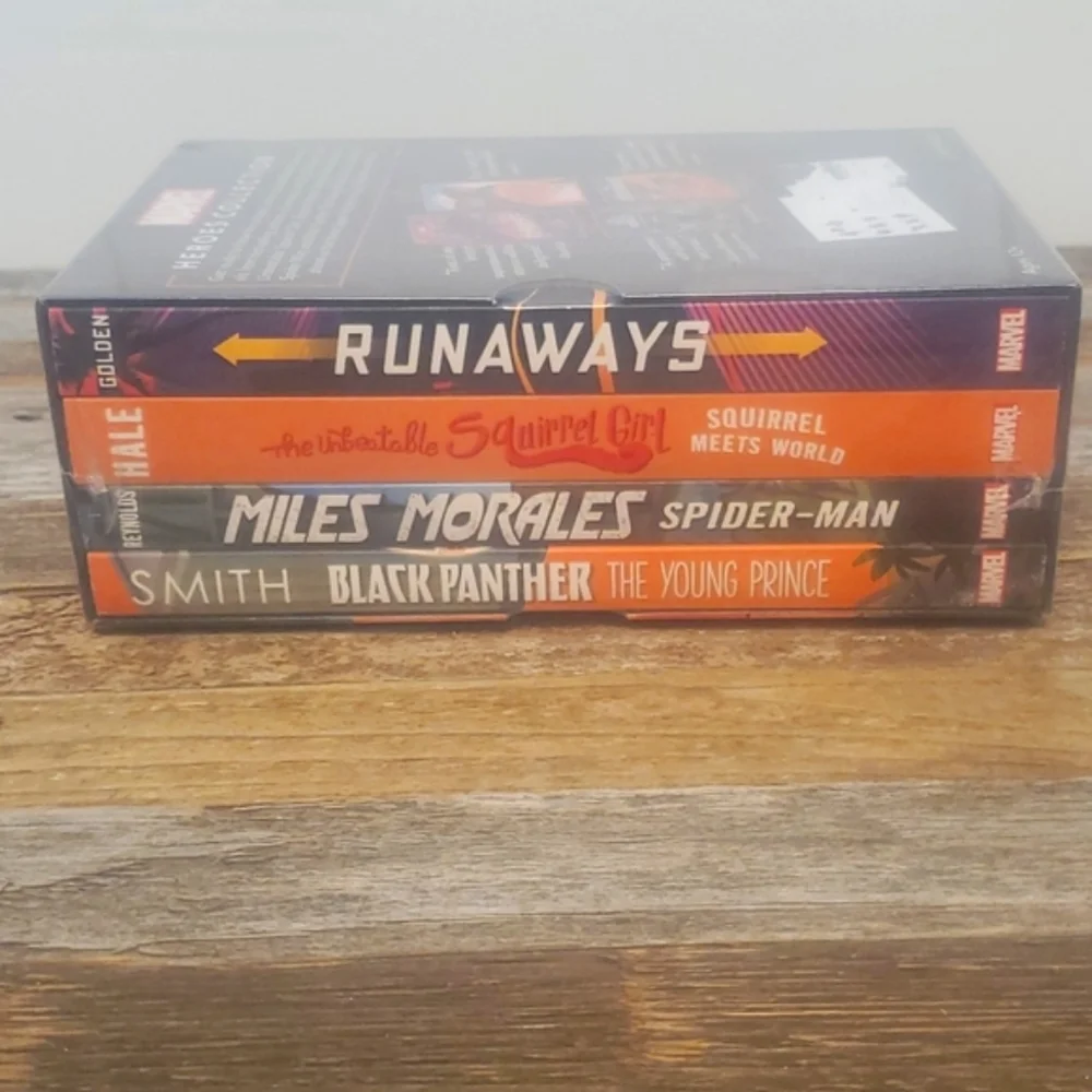 NEW Marvel hero chapter book set